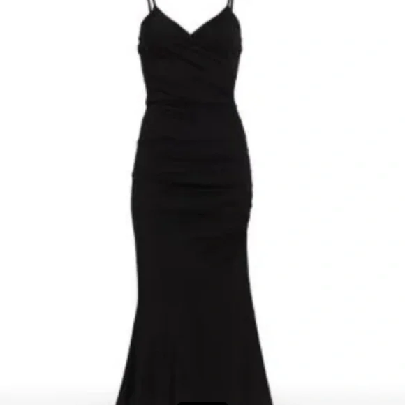 Chiara Boni La Petite Robe Women's Nucciade Sugar Jersey Gown - Black - Size 10